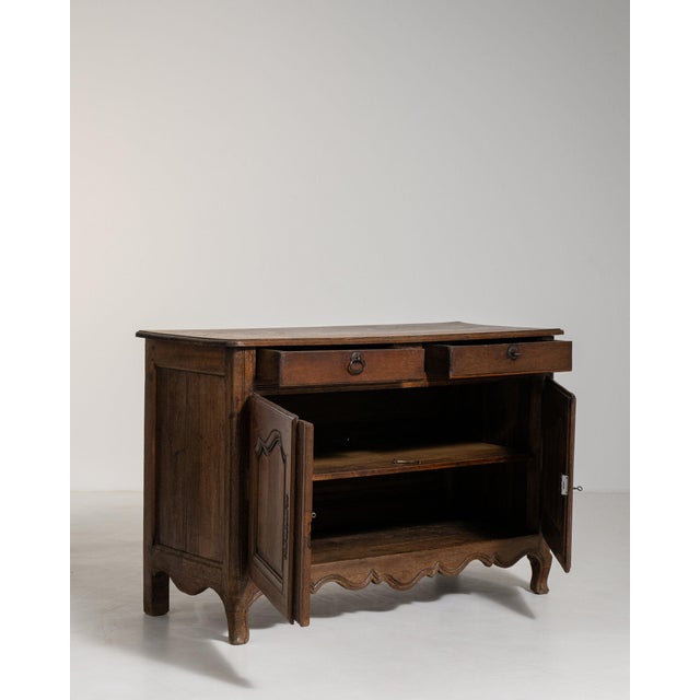 French Early 19th Century France Louis XV Brown Wood Storage Cabinets & Cupboards For Sale - Image 3 of 11