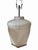 Metal Contemporary White Ralph Lauren Ceramic Woven Rope Texture Lamps With Chrome Finials - a Pair For Sale - Image 7 of 12