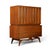 This 1960s Tobago highboy dresser is a sculptural example of Canadian mid century modern design, built in walnut with a...