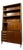Italian Secretary Bookcase from Mobili Barovero Torino, 1960s For Sale