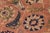 1980s 1980s Classic Ziegler Orange Blue Hand-Knotted Wool Rug - 9'11'' X 14'3'' For Sale - Image 5 of 8