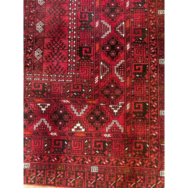 Baroque Middle Eastern Rug, 1970s For Sale - Image 3 of 9