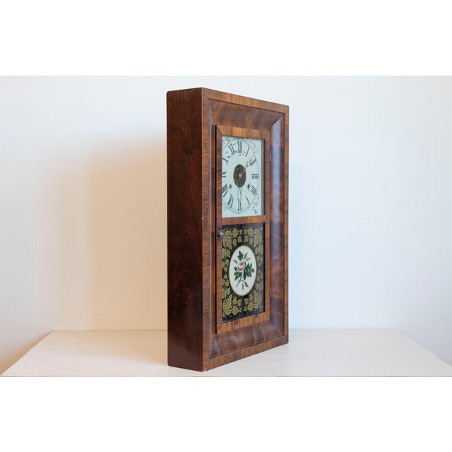 American Mid-19th Century Seth Thomas Ogee Shelf Clock For Sale - Image 3 of 8
