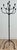 Gothic Tall Vintage Wrought Iron Floor Candelabra Candle Stand For Sale - Image 3 of 6