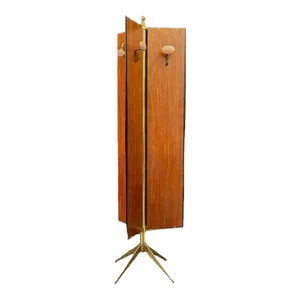 Mid Century Italian Brass Swivel Valet by ‘La Permanente Mobili Cantù’
