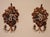 Hand-Forged Gold-Plated and Silver-Plated Candle Wall Lamps by S. Salvadori, Italy, 1950s, Set of 2 For Sale - Image 6 of 18