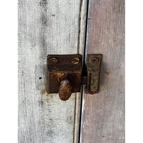 Late 19th Century Rare Petite Dry Sink Cabinet W/ Zinc Top For Sale - Image 4 of 7