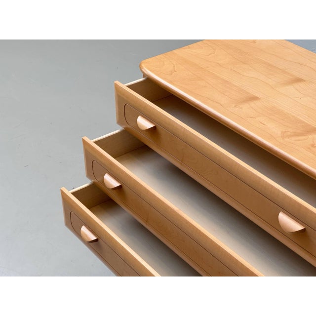 Chest of Drawers in Cherry Wood, 1990s For Sale - Image 4 of 16