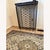 Stone Vintage Metal Radiator Cover Console Table Black Real Marble Entryway Stand For Sale - Image 7 of 9
