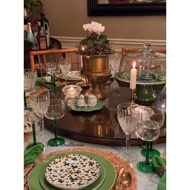 Vintage Neoclassical Brass Finish Urn Shape Champagne Chiller For Sale - Image 14 of 16