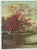 This 19th century antique Hudson River School signed autumn scene oil painting by artist A. H. captures the essence of...