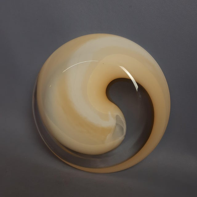 Modern Murano Glass Centerpiece Plate from La Murrina, 1970s For Sale - Image 4 of 13