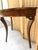 Wood Francesco Molon Louis XVI Style Walnut Demilune Console Table- Made in Italy For Sale - Image 7 of 18