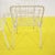 White Metal Garden Chairs with Mesh Structure, 1970s, Set of 4 For Sale - Image 6 of 7