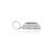 Metal Baguette Cut 1.7 Ct Aquamarine & Diamond Halo Pendant Charm in 925 Sterling Silver For Sale - Image 7 of 13