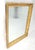 Scallop Edge 40x50 Carved & Gold Gilt Rectangle Frame c1940s Wall Mirror MInt! For Sale - Image 6 of 13