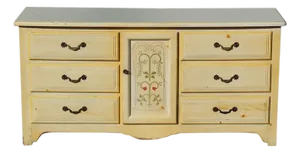 1970s Burlington House Furniture Lexington 9-Drawer Dresser
