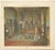 Antique Egypt Interior Cairo Salon 1888, Racinet Afrique Chromolithograph : A refined and atmospheric chromolithograph...