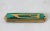 Brass Green Epoxy Mezuzah Hen Holon Israel With Scroll For Sale - Image 4 of 6
