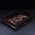 Late 20th Century Zitan Wood Tray Inlaid With Mother-of-Pearl & Calligraphy For Sale - Image 5 of 10