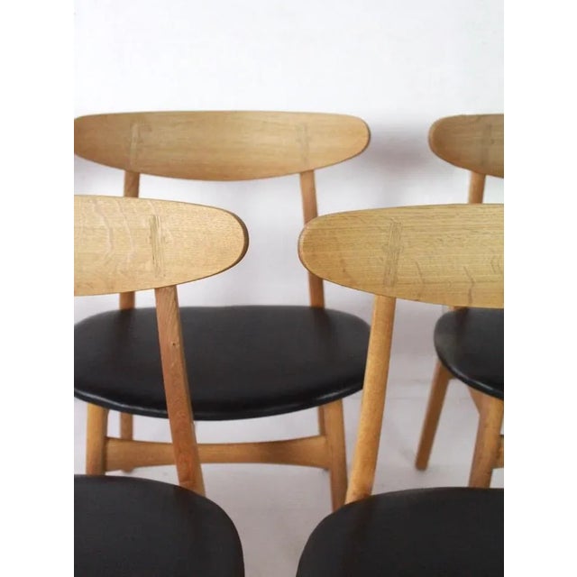 Ch30 Dining Chairs by Hans J Wegner for Carl Hansen & Son, Denmark, 1970s, Set of 6 For Sale - Image 6 of 12