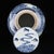Blue Vintage Blue and White Porcelain Lidded Jar With Dragon and Carp Motif For Sale - Image 8 of 8