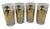 Mid-Century Modern 1950's Marc Bellaire Beachcomber Design Tumbler Glassware Highballs- Set of 4 For Sale - Image 3 of 8