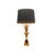 Hollywood Regency Golden Table Lamp For Sale - Image 11 of 11