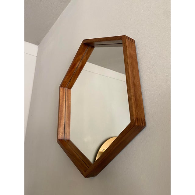 Mid-Century Modern Vintage Wall Mirrors by Franco Campo & Carlo Graffi for Home Turin, 1960, Set of 6 For Sale - Image 3 of 9
