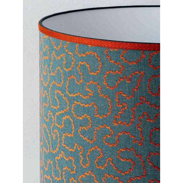 1970s Vintage Tall Oversize Textural Glazed Ceramic Table Lamp by Carstens Tönnieshof For Sale - Image 5 of 17
