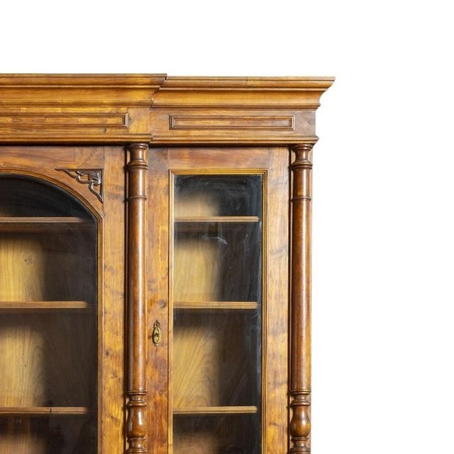 19th Century Bookcase in Mahogany For Sale - Image 4 of 6
