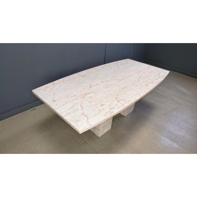 Stone Vintage Marble Dining Table, 1970s For Sale - Image 7 of 14