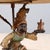Coffee Table with Painted Metal Moretto For Sale - Image 4 of 10