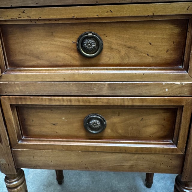 1950s Louis XVI Style Bedside Tables, 1950s, Set of 2 For Sale - Image 5 of 15