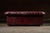 Mid 20th Century Deep Oxblood Leather Chesterfield Sofa With Nailhead Trim For Sale - Image 12 of 12