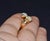 Genuine Natural 0.79cts VVS G Diamond 18k Solid Gold Bypass Ring, Size 6.75 For Sale - Image 4 of 8