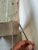 Italian Postmodern Guy Barker for Ello Travertine and Brass Console / Sold For Sale - Image 10 of 11