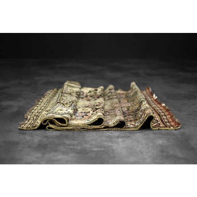 Hand-Woven Oriental Nomadic Qashqai Rug, 1920s For Sale - Image 9 of 18