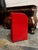 Red Metal Post Box in Bright Red For Sale - Image 8 of 12