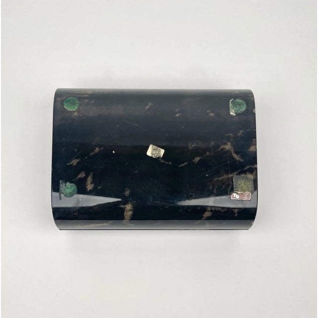 Goatskin Box by Tommaso Barbi, Italy, 1970s For Sale - Image 10 of 14