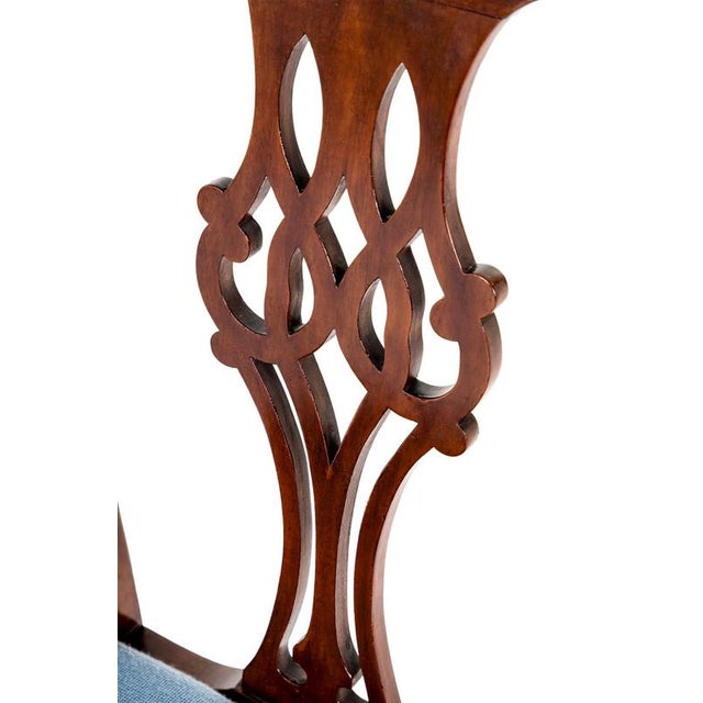 Georgian Dining Chairs in Mahogany, Set of 4 For Sale - Image 10 of 12