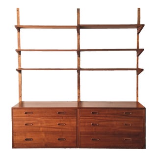 1960s Mid Century Modular Wall Unit For Sale