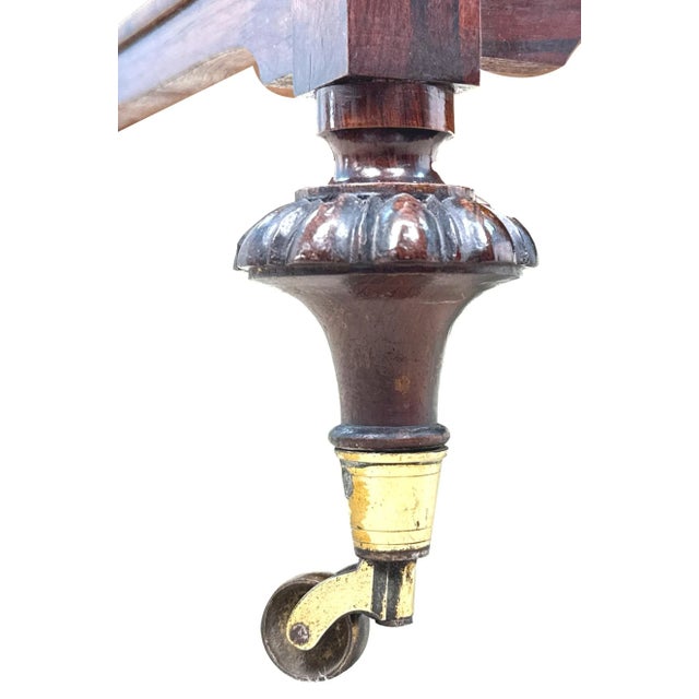 Brown Small Regency Rosewood Whatnot, 1825 For Sale - Image 8 of 14