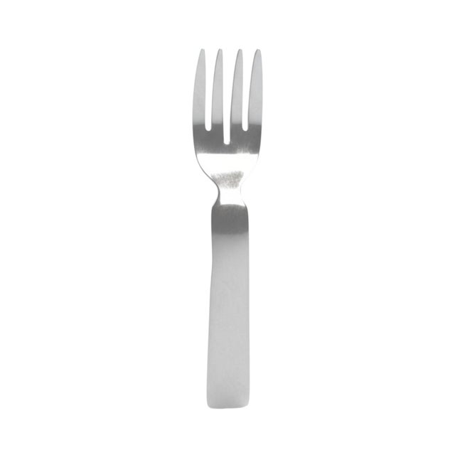 Cartier Cartier Sterling Silver Child's Fork, .925 Signed, 3.75 Inches Long For Sale - Image 4 of 8