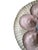 Vintage Hand-Painted Ceramic Oyster Serving Platter Pink Oyster Plate With Center Sauce Well Coastal Cottage Entertaining For Sale - Image 9 of 9