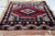 1960s, Handmade Vintage Uzbek Bukhara Mat Rug 1' X 1' For Sale - Image 4 of 8