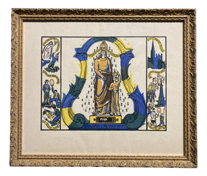 Marie-Claire Sibertin-Blanc, Sainte-Anne D'auray, 1920s, Paper, Framed