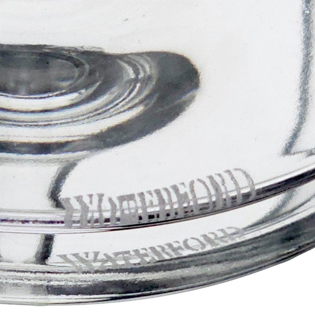 Late 20th Century Waterford Crystal Lismore Essence White Wine Glasses - Set of 4 For Sale - Image 12 of 12