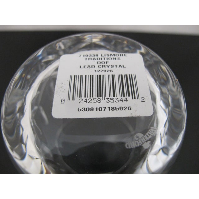 Waterford Crystal Lismore Double Old Fashioned Glass Set of 4 Original Box For Sale - Image 9 of 9