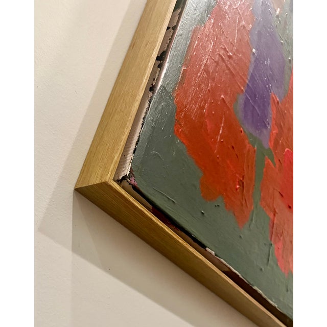 Robert Motherwell Original Abstract Expressionist Painting in Gallery Frame For Sale - Image 4 of 13